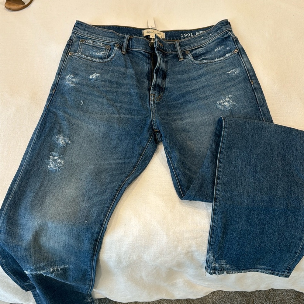 Madewell 1991 Straight Cut Jeans